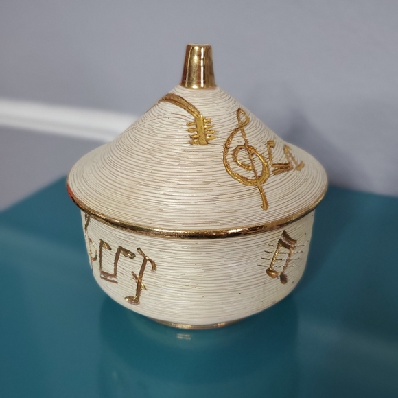 Fratelli Fanciullacci Vintage Bowl, 24k Gold - Picture 2 of 8